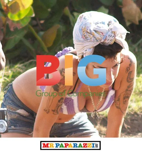 Amy Winehouse Caribbean Holiday