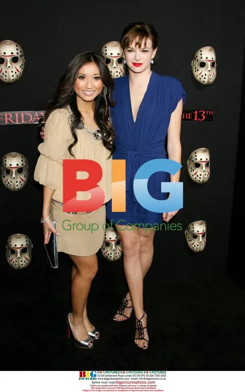Brenda Song and Danielle Panabaker at "Friday The 13th" Premiere