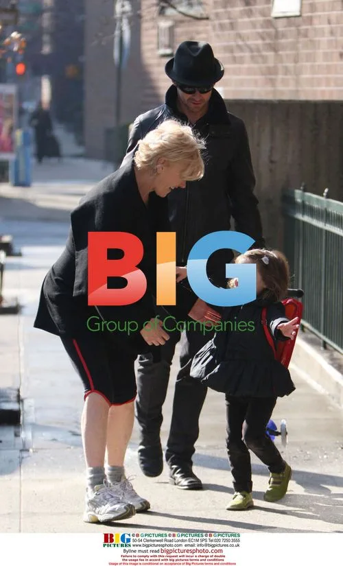 Jackman Family Outing in NYC
