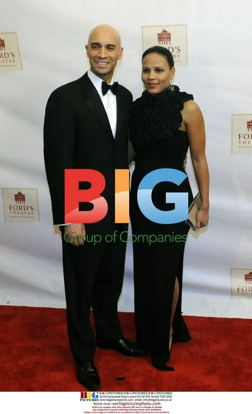 Mayor Adrian Fenty and wife at Ford's Theater reopening