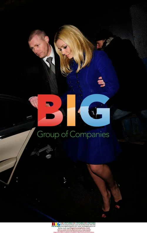 Catherine Jenkins leaves Ivy Club, London