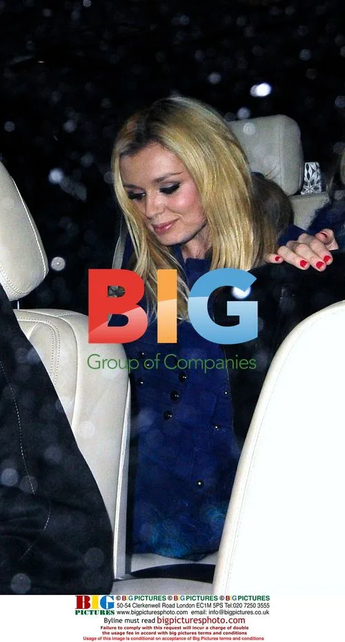 Catherine Jenkins leaving the Ivy Club