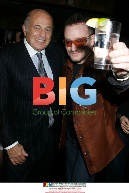 Universal Music CEO and U2's Bono at Grammy Dinner