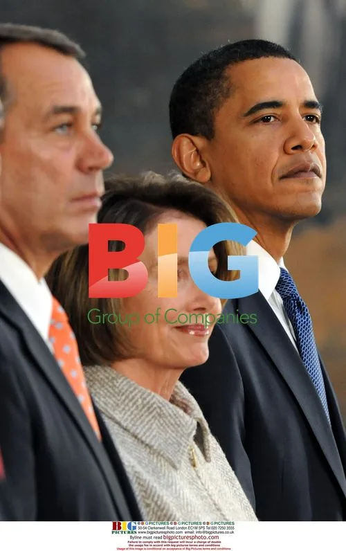 Obama, Pelosi and Boehner at Lincoln Bicentennial