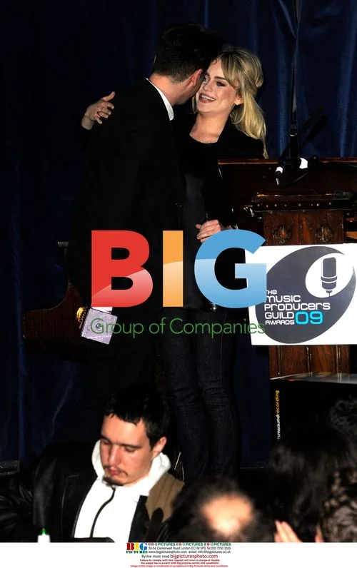 Bernard Butler and Duffy at Producers Guild Awards