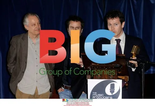 Con O'Neil and Nick Moran at Producers Guild Awards