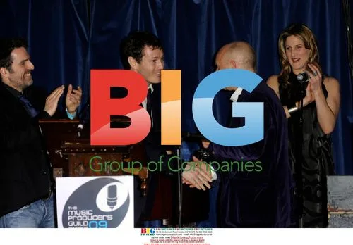 Nick Moran presents Brian Eno at Producers Guild Awards
