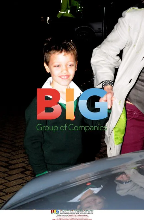 Jade Goody's Kids Leave Hospital Visit