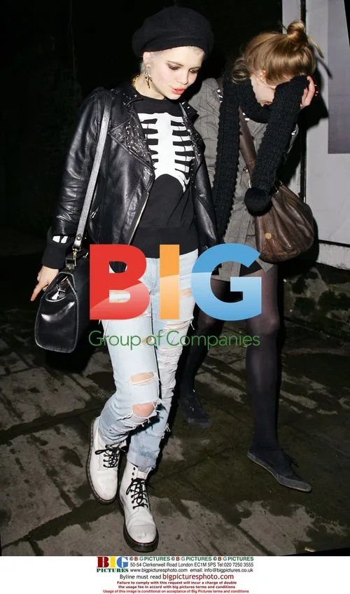 Pixie Geldof and Henry Holland at The Hawley Arms