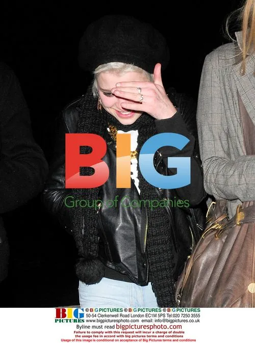 Pixie Geldof laughing at The Hawley Arms