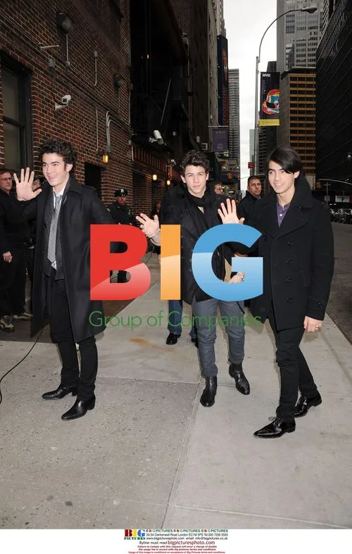 The Jonas Brothers on 'Late Show'