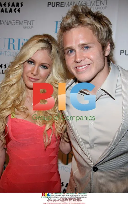 Heidi Montag and Spencer Pratt at PURE Nightclub, Las Vegas