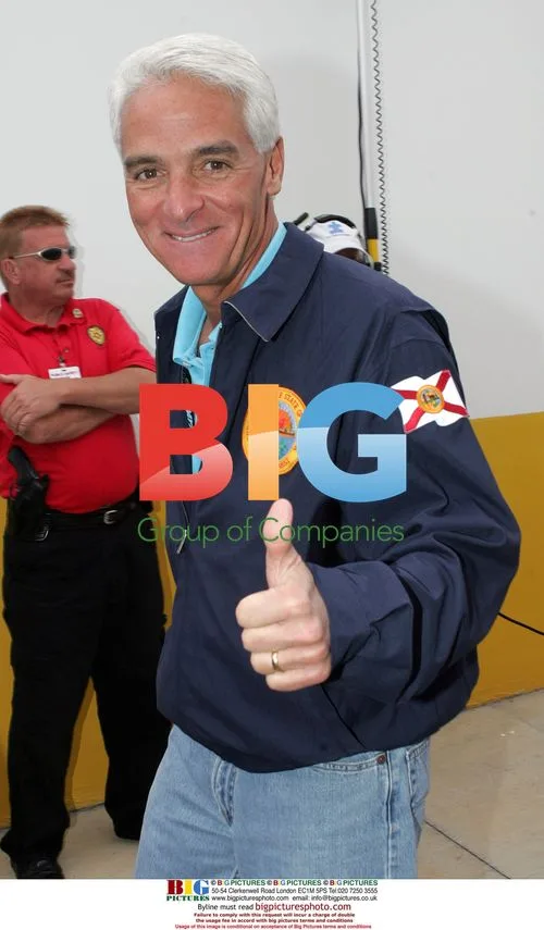 Charlie Crist attends Daytona 500