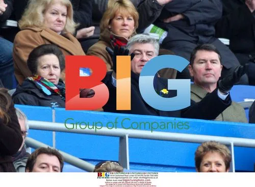 Princess Anne at Six Nations rugby match