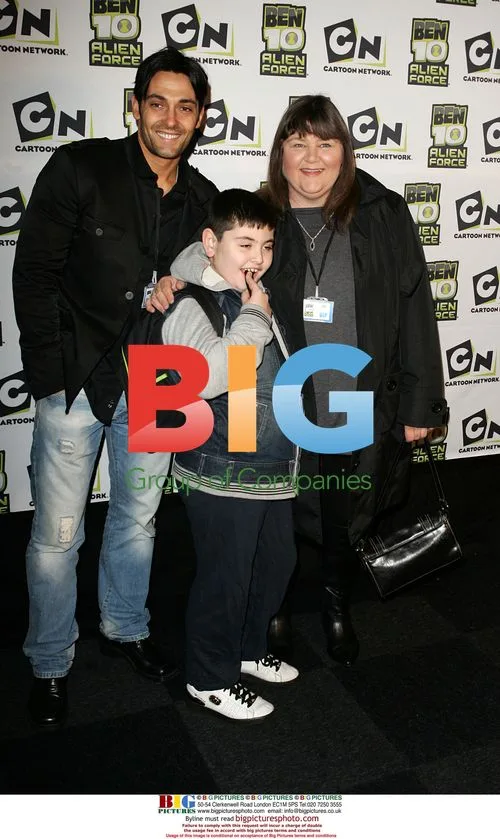 Cheryl Ferguson at Ben 10 Alien Force screening