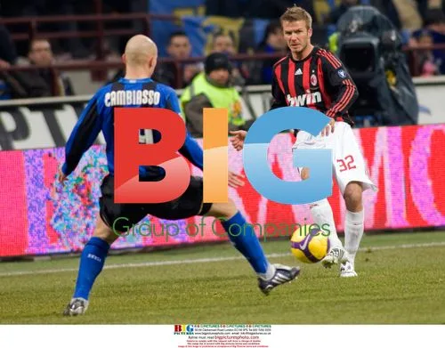 David Beckham at Inter - Milan Derby