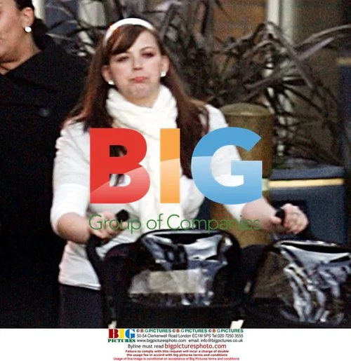 Charlotte Church Out with Family in Cardiff Bay
