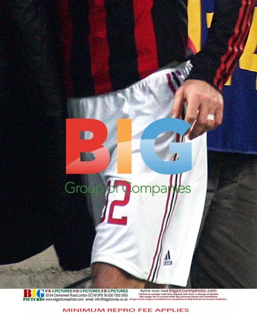 Beckham Checks His 'Golden Balls'