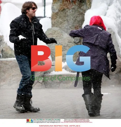 Jonathan Ross and Family Ski Trip