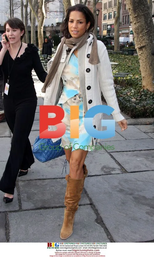 Veronica Webb at NY Fashion Week