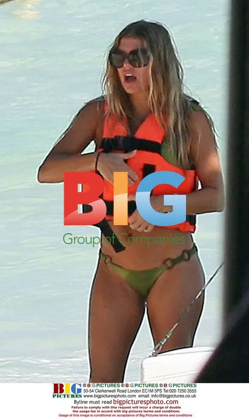 Fergie and Josh Duhamel on Honeymoon