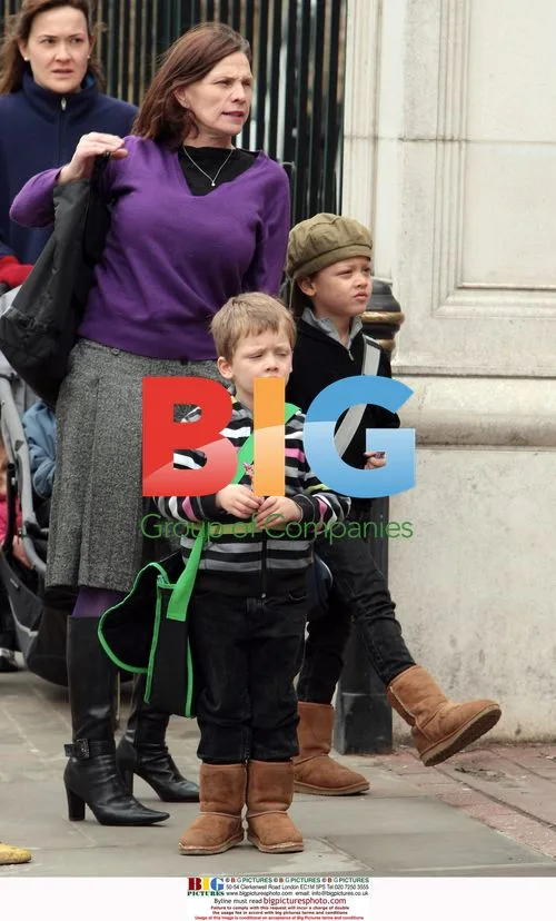 Jade Goody's family at Royal Marsden Hospital