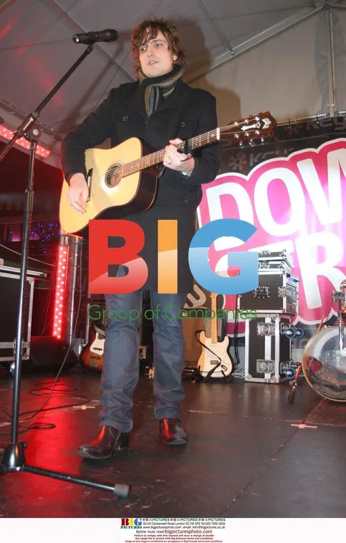 James Walsh of Starsailor performs in Manchester