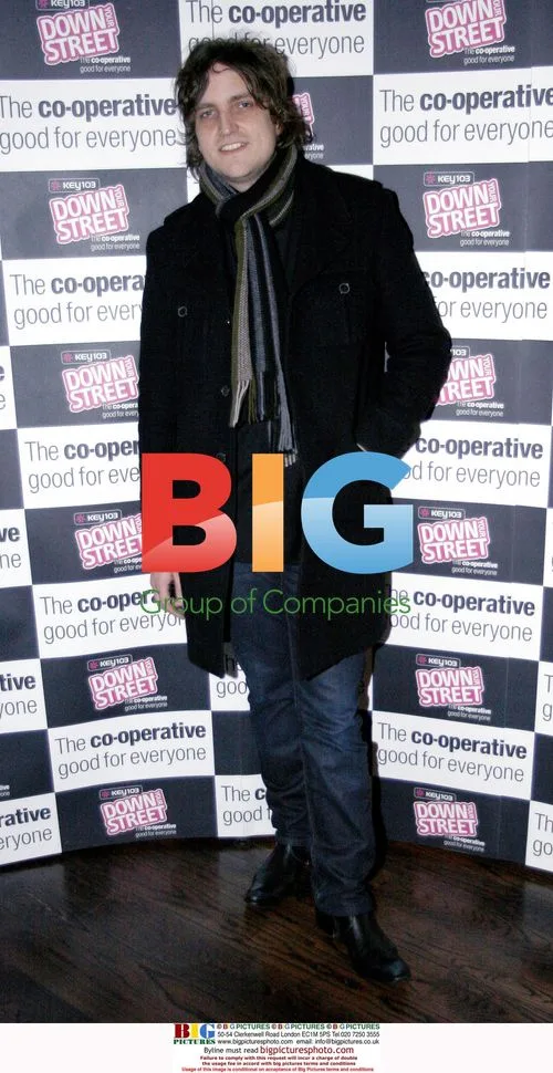 JAMES WALSH of STARSAILOR backstage