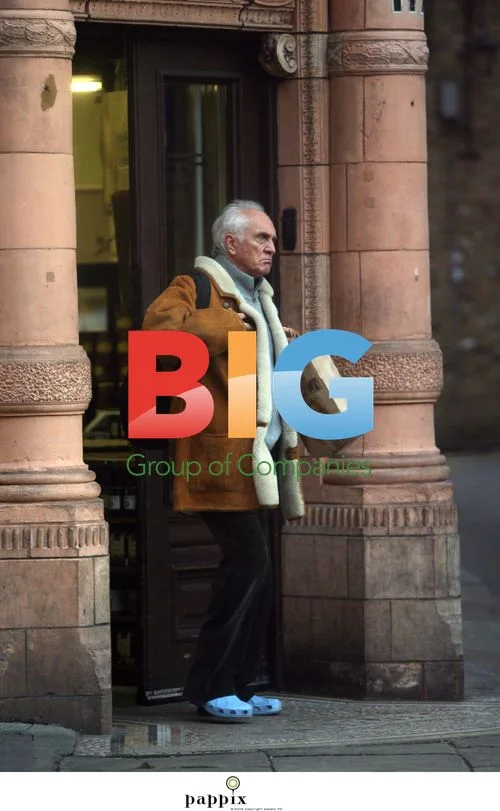 Terence Stamp Shopping for Meat in Mayfair