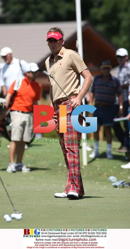 Ian Poulter at Johnnie Walker Classic Pro-Am