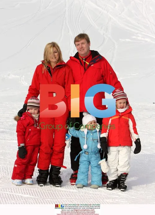 Dutch Royals at Lech Ski Resort