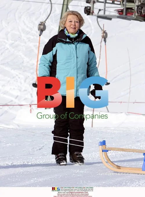 Dutch Royal Family Winter Skiing