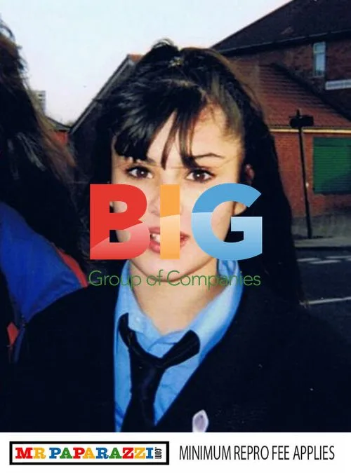 Cheryl Tweedy Cole of Girls Aloud at School