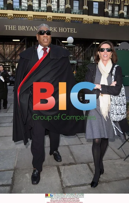 Vogue Editor Andre Leon Talley at NYFW