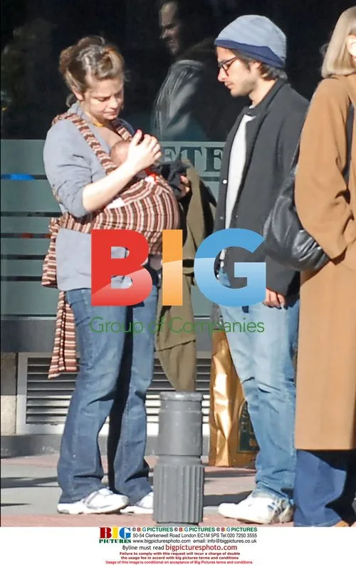 Gael Garcia Bernal and Girlfriend Stroll in Madrid
