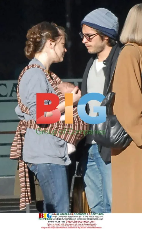 Gael Garcia Bernal and girlfriend in Madrid