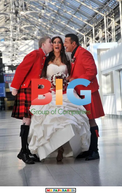 Mario, Lisa, and Mikey Promote Wedding Fair