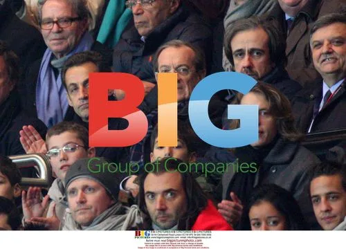 Sarkozy Attends PSG Match with Sons