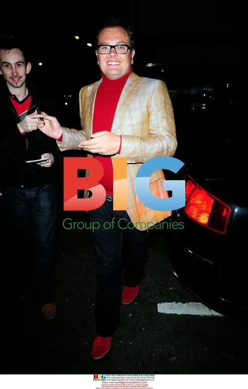 Alan Carr at Sony after-Brits party