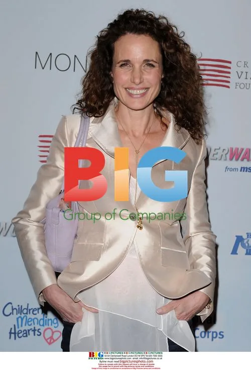 Andie MacDowell at Children Mending Hearts Benefit