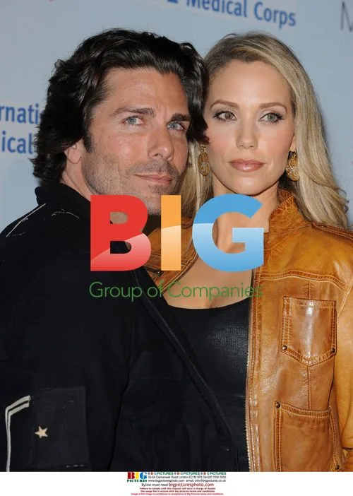 Elizabeth Berkley and Greg Lauren at Children Mending Hearts Benefit