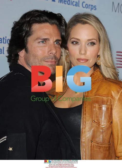 Elizabeth Berkley and Greg Lauren at Children Mending Hearts Benefit
