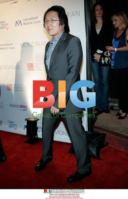 Masi Oka arrives at Children Mending Hearts Gala