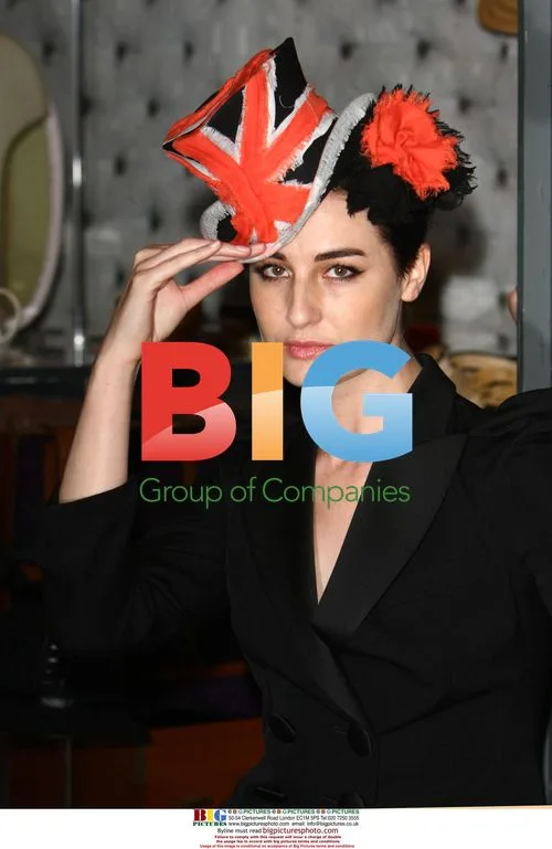 Stephen Jones and Erin O'Connor at V&A