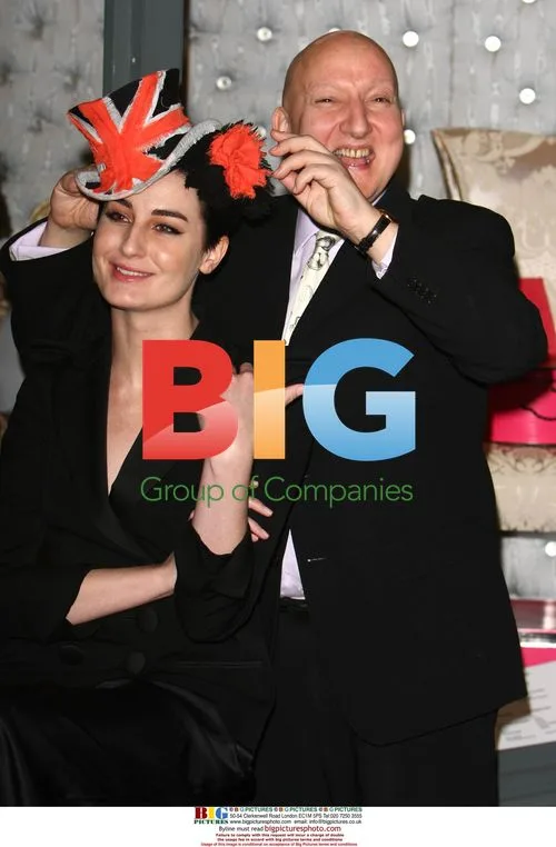 Stephen Jones and Erin O'Connor at V&A
