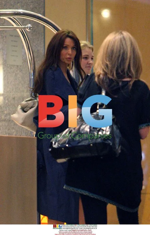 Dannii Minogue arrives at hotel after photoshoot