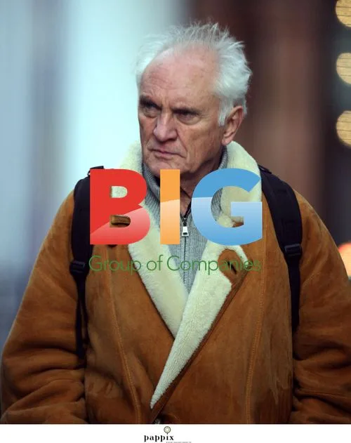 Terence Stamp buying meat in Mayfair