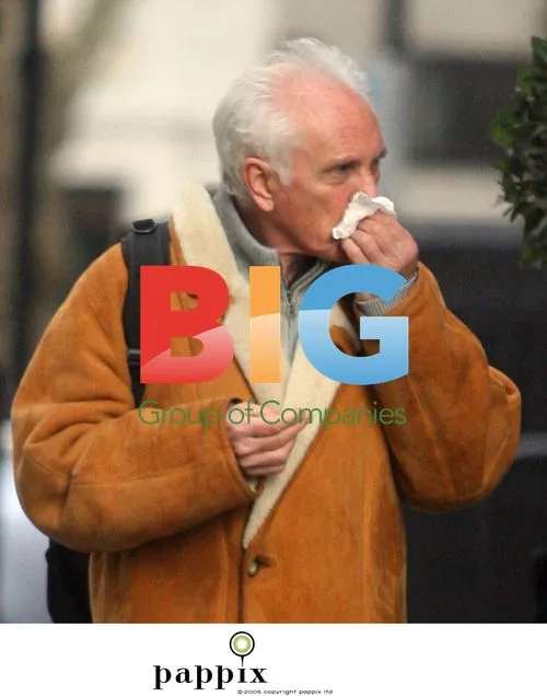 Terence Stamp buys meat in Mayfair