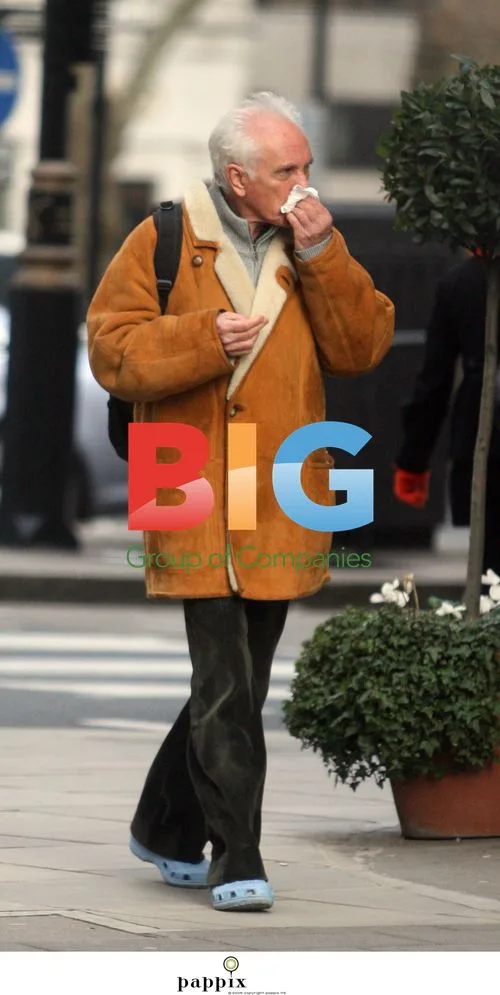 Terence Stamp Buys Meat in Mayfair