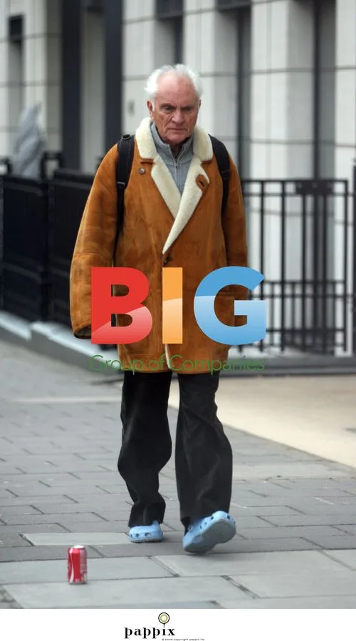 Terence Stamp buys meat in Mayfair